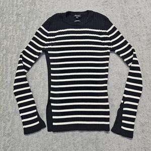 Massimo Dutti Women's Black & White Sweater Size XS‎
